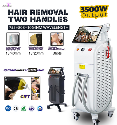 Professional Colorful Soprano Hair Removal Machine 755nm 808nm 1064nm