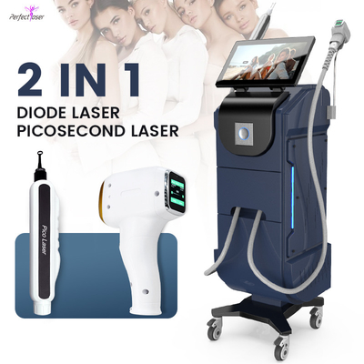 FDA 5 millions de coups 808nm Diode laser épilation Picosecondes pigmentation de la peau épilation machine