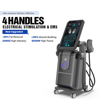 14 Tesla Ems stimulateur magnétique augmentation musculaire bâtiment chaise de sol pelvienne machine de beauté avec 2 alimentation