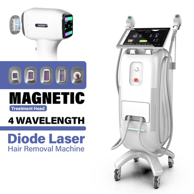 Machine d'épilation laser à diode à haute densité d'énergie avec alimentation AC220V et fréquence réglable de diode